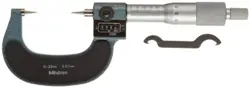 MITUTOYO 142-153 POINT MICROMETER  MECHANICAL COUNTER MODEL  RATCHET STOP
