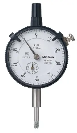 MITUTOYO 2046S  0.01MM X 10MM DIAL INDICATOR  0-100  LUG BACK  SERIES 2  8MM