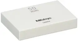 MITUTOYO CERAMIC GAUGE BLOCK ROSE NOMINAL SIZE 50.00 GRADE 2 613675-04 C50.00-2