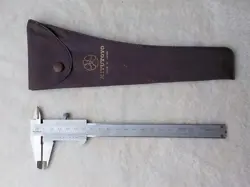 MITUTOYO STAINLESS STEEL CALIPER 150MM WITH CASE PRECISION MEASUREMENT TOOL