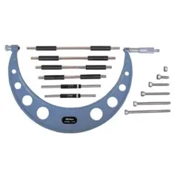 MITUTOYO 104-136A VERNIER OUTSIDE MICROMETER 150-300MM INTERCHANGEABLE ANVILS