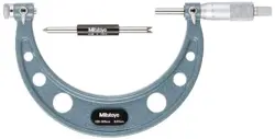 MITUTOYO 126-129 SCREW THREAD MICROMETER  INTERCHANGEABLE ANVIL-SPINDLE TIP