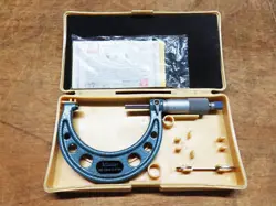 MITUTOYO STANDARD OUTSIDE MICROMETER 103-139 OM-75 50-75 0.01MM  6K0914H-YP