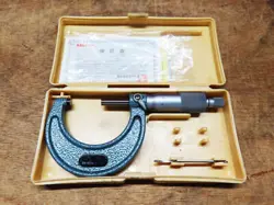 MITUTOYO STANDARD OUTSIDE MICROMETER 103-138 25-50 0.01MM CONTROL 6K0914I-YP