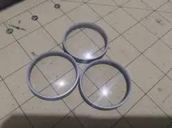 LOT OF 3 MITUTOYO 905162 BEZEL LENS FOR 505 SERIES DIAL CALIPER 6