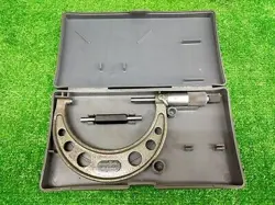 USED MITUTOYO STANDARD OUTSIDE MICROMETER OM-100 103-140