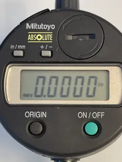 MITUTOYO ABSOLUTE DIGIMATIC INDICATOR DIGITAL 543-683 .5–.0005” (12.7-0.01MM)
