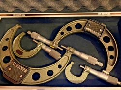 USED MITUTOYO MICROMETER SET