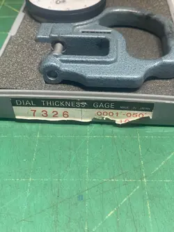 MITUTOYO DIAL THICKNESS