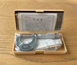 [UNUSED] MITUTOYO MICROMETER 103-137 M110-25 0-25MM NM COND LIMITED FROM JAPAN