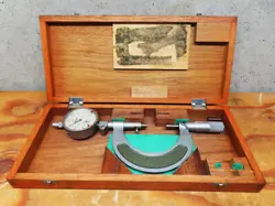 MITUTOYO OUTSIDE MICROMETER DIAL GAUGE 107-102 OMD-50 25-50 0.01MM 6K0913H-C06