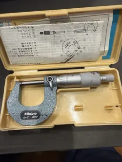MITUTOYO MICROOMETER 0-1