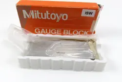 MITUTOYO 611204-531 RECTANGULAR GAUGE BLOCK