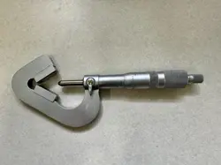 MITUTOYO 114-202 V-ANVIL MICROMETER, .093-1