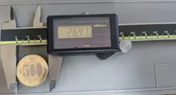 MITUTOYO DIGITAL CALIPER CD-S15C PRECISE MEASUREMENT TOOL