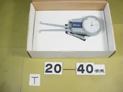 MEASUREMENT RANGE: 20-40MM USED MITUTOYO INNER DIAL CALIPER GAUGE T JAPAN
