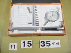 15-35MM SHALLOW HOLE CYLINDER GAUGE USED MITUTOYO DIAL GAUGE INCLUDED M JAPAN