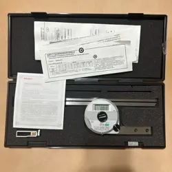 MITUTOYO 187-552, DIGITAL UNIVERSAL BEVEL PROTRACTOR