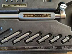 MITUTOYO CYLINDER GAUGE 35-60MM OPERATION CONFIRMED JAPAN