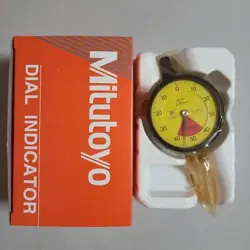 MITUTOYO STANDARD DIAL GAUGE, LESS THAN ONE REVOLUTION TYPE JAPAN