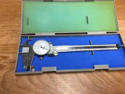 MITUTOYO 150MM DIAL CALIPER X .02MM