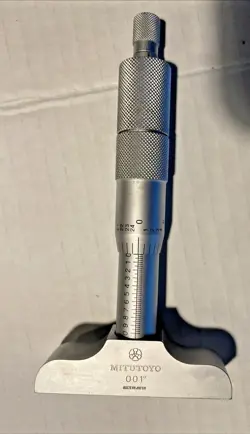 MITUTOYO DEPTH MICROMETER .001