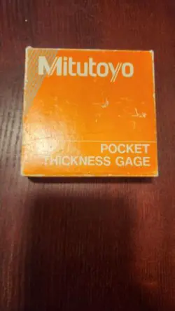 MITUTOYO DIAL THICKNESS GAUGE