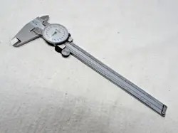 MITUTOYO 6 IN. DIAL CALIPER STAINLESS STEEL MADE IN JAPAN