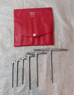 MITUTOYO NO. 155-903 TELESCOPING GAGES - SET OF 6 - 5/16