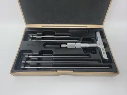 VTG MITUTOYO DEPTH MICROMETER SET 129-132 MADE IN JAPAN