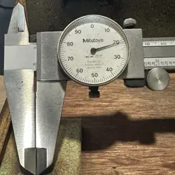MITUTOYO 505-645-50 12 INCH DIAL CALIPER WITH CASE MADE IN JAPAN