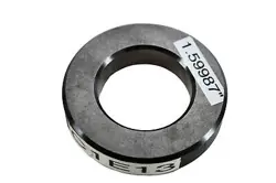 MITUTOYO 177-291 STEEL SETTING RING 1.60 DIAMETER 1.59987