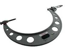 MITUTOYO 340-712 INTERCHANGEABLE 6-12'' DIGITAL MICROMETER .0001'' 0.001MM