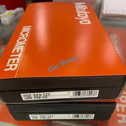 BRAND NEW MITUTOYO 523-121 LEVER MICROMETER FEDEX OR DHL OR UPS/