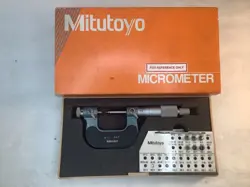 MITUTOYO 126-137 TMC-1” THREAD MICROMETER 0-1