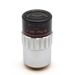MITUTOYO MICROSCOPE OBJECTIVE M PLAN NIR 5X