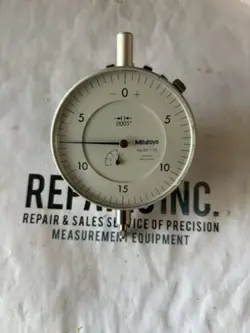 MITUTOYO DIAL INDICATOR,  MODEL #: 3571-10, 0-.030” RANGE, .0005” GRADUATION