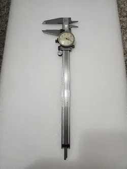 MITUTOYO DIAL CALIPER 505-644-50 .001”  8