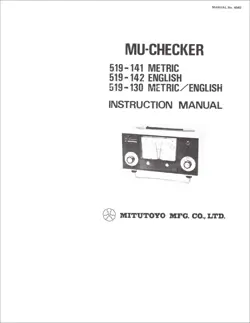 MU-CHECKER INSTRUCTION