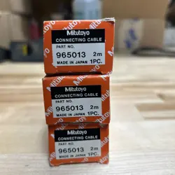 3 NEW MITUTOYO 965013 SPC CONNECTING CABLE 2M / 80
