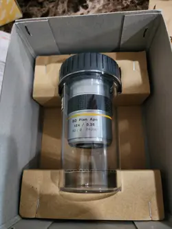 NEW MITUTOYO BD PLAN APO 10 X /0.28 ∞ / 0 F=200 MICROSCOPE OBJECTIVE LENS
