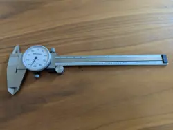 MITUTOYO ANALOG DIAL CALIPER 6