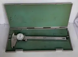 MITUTOYO 505-644-50 DIAL CALIPER WITH CASE