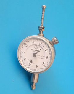 MITUTOYO 1410 SERIES 1 DIAL INDICATOR WITH BRACKET, 0-.25