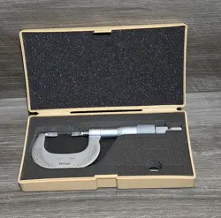 MITUTOYO BLADE MICROMETER 122-125