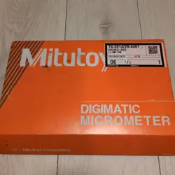 MITUTOYO KK343-250 DIGIMATIC MICROMETER USED FROM JAPAN