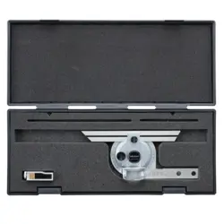 MITUTOYO 187-901-10 UNIVERSAL BEVEL PROTRACTOR ANGLE GAUGE MEASURING TOOL NEW