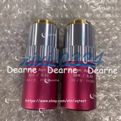 1PCS MITUTOYO M PLAN APO NIR 50X/0.42 INFRARED OBJECTIVE LENS DHL SHIPPING