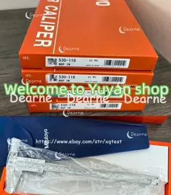 1 PC NEW MITUTOYO 530-118 VERNIER CALIPER #B4455H CL