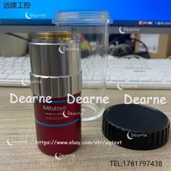 1PC USED MITUTOYO M PLAN APO NIR HR 50X/0.65 BY FEDEX OR DHL P521E YL